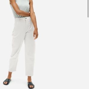 Everlane - The Utility Barrel Pant - Bone